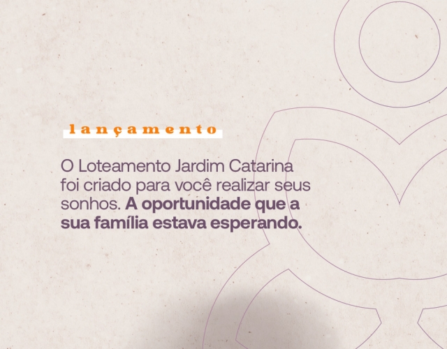 Foto empreendimento JARDIM CATARINA