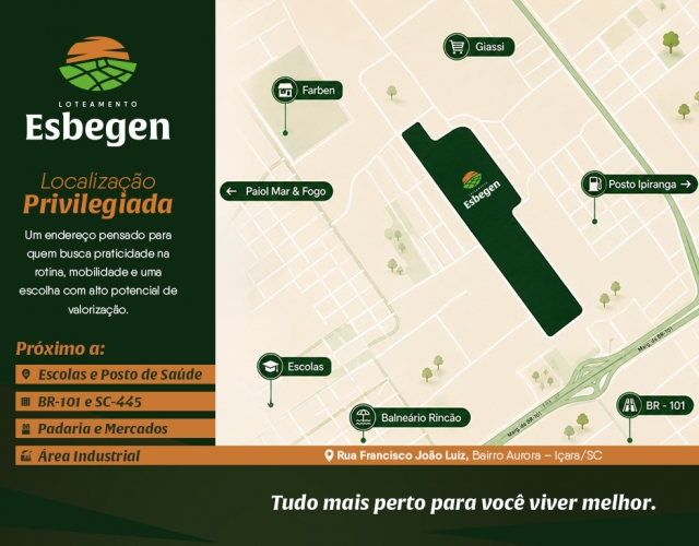 Foto empreendimento LOTEAMENTO ESBEGEN