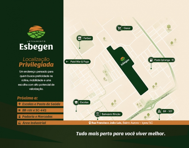Foto empreendimento LOTEAMENTO ESBEGEN