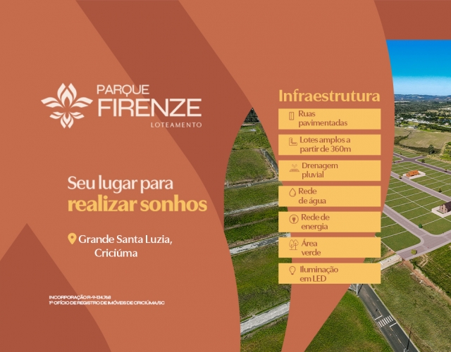 Foto empreendimento LOTEAMENTO PARQUE FIRENZE