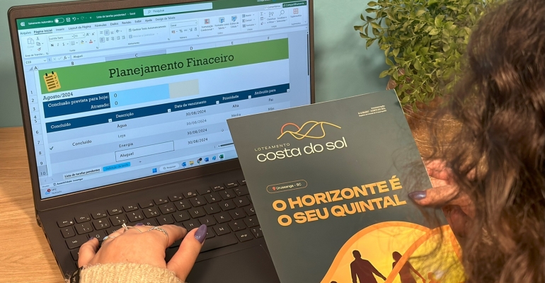 Antes de comprar um lote, realizar um planejamento financeiro é essencial